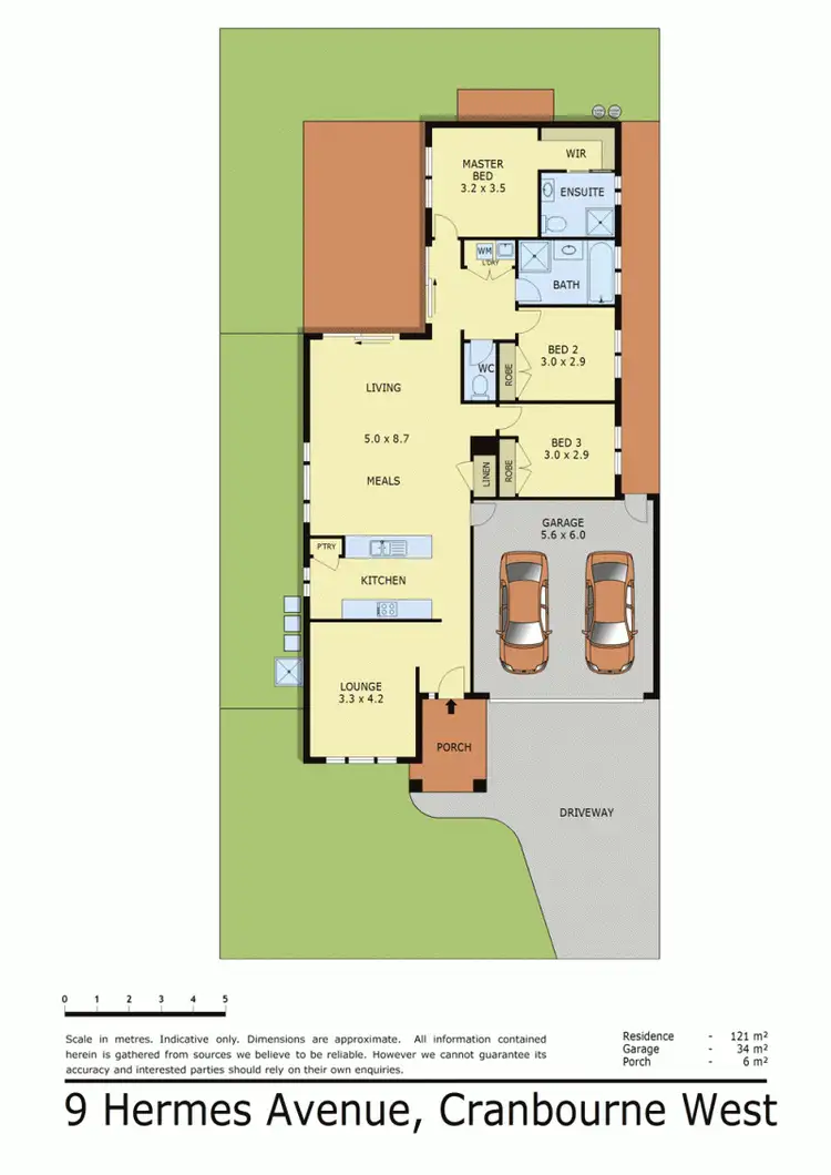 Floorplan of Homely house listing, 9 HERMES AVENUE, Cranbourne West VIC 3977