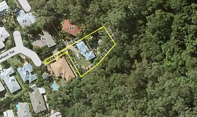 Floorplan of Homely house listing, 32 Lookout Tce, Trinity Beach QLD 4879