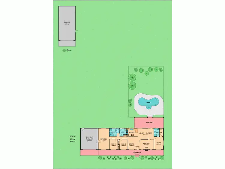Floorplan of Homely house listing, 10 KING WILLIAM DRIVE, Wallan VIC 3756