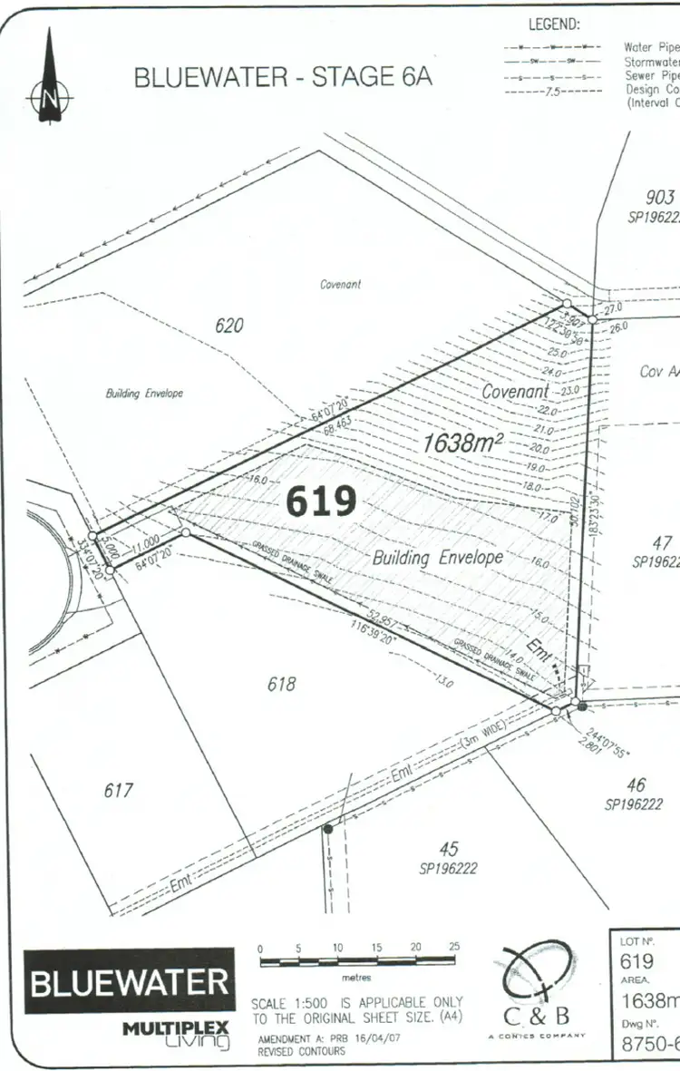 Floorplan of Homely land listing, 30 Port Close, Trinity Beach QLD 4879