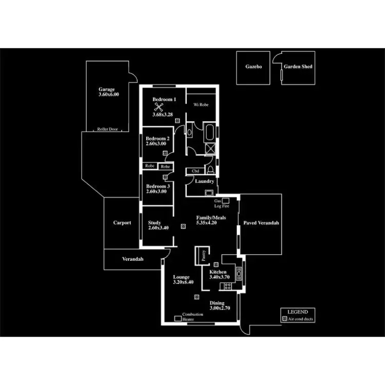 Floorplan of Homely house listing, 35 Lismore Crescent, Huntfield Heights SA 5163