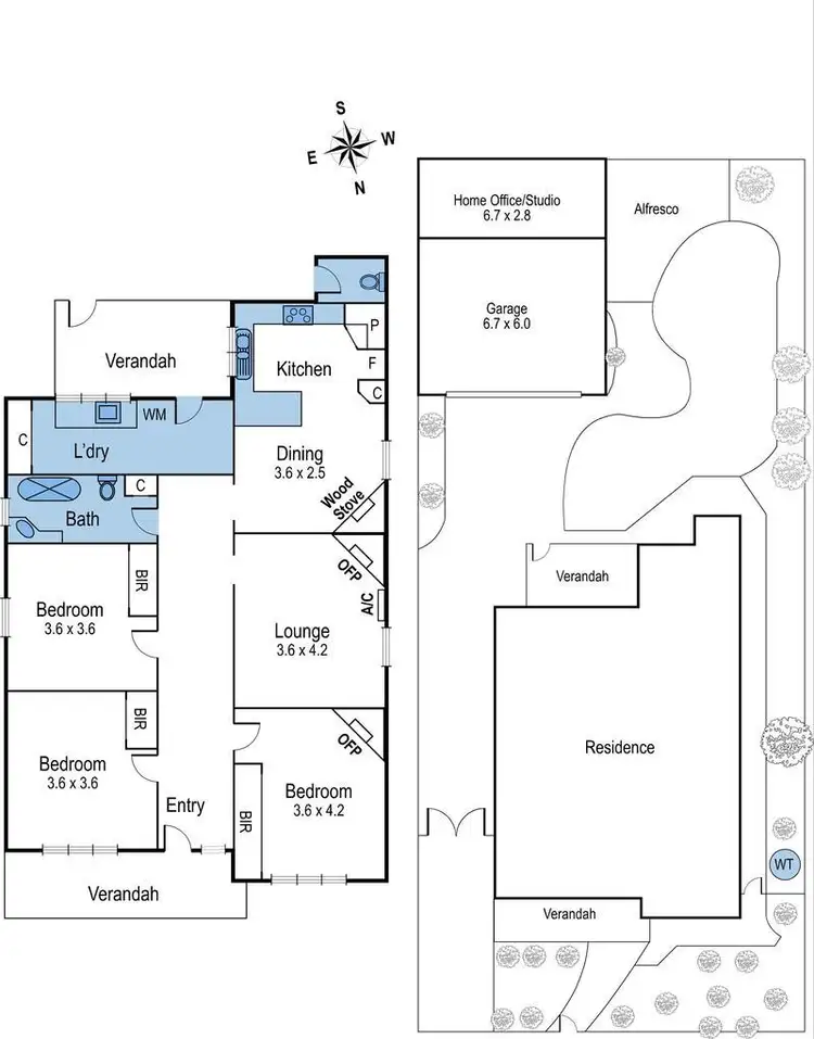 Floorplan of Homely house listing, 41 Catherine Street, Geelong West VIC 3218