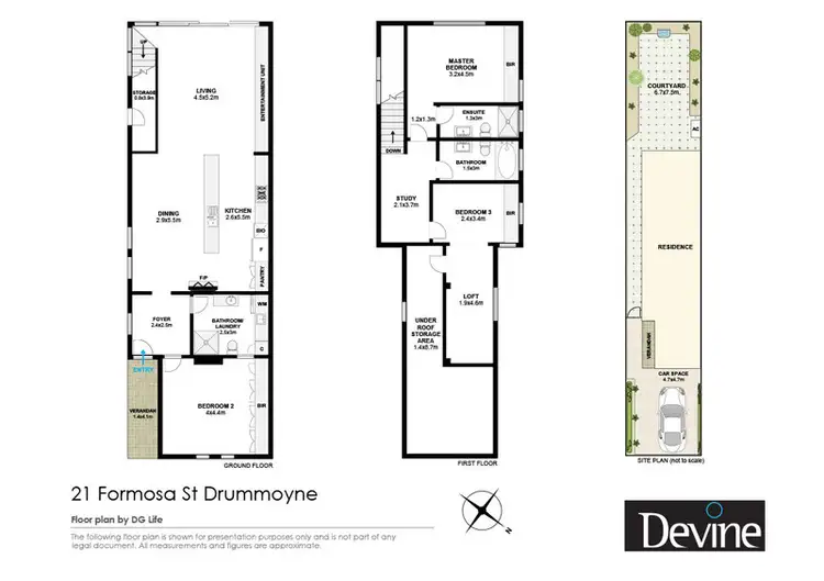 Floorplan of Homely house listing, 21 Formosa Street, Drummoyne NSW 2047