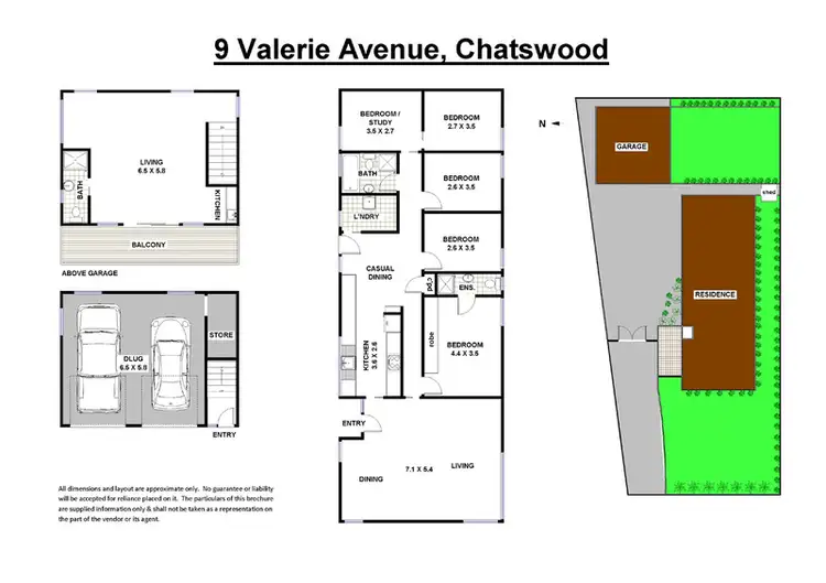 Floorplan of Homely house listing, 9 Valerie Avenue, Chatswood NSW 2067