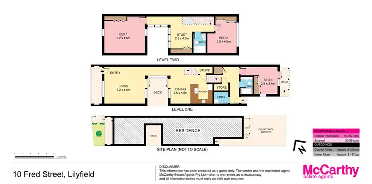Floorplan of Homely house listing, 10 Fred Street, Lilyfield NSW 2040