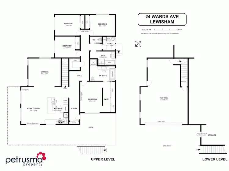 Floorplan of Homely house listing, 24 Wards Avenue, Lewisham TAS 7173