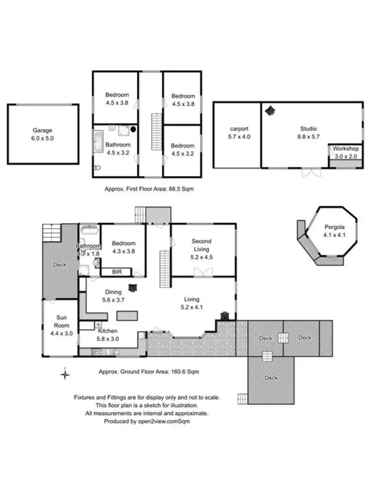 Floorplan of Homely house listing, 74 Geards Rd, Cygnet TAS 7112