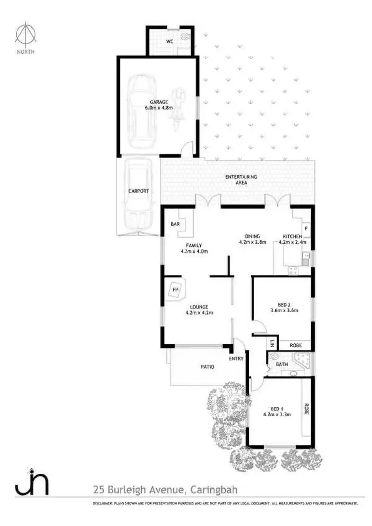 Floorplan of Homely house listing, 25 Burleigh Avenue, Caringbah NSW 2229