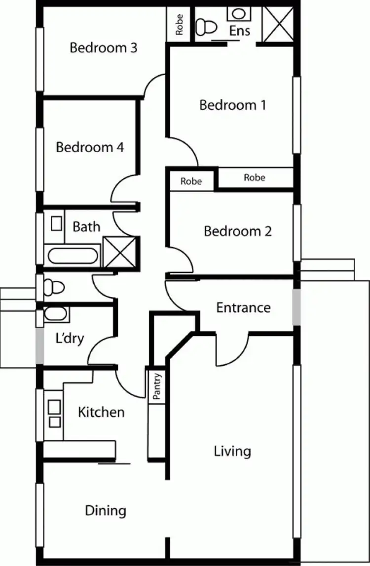 Floorplan of Homely house listing, 25 Darwinia Terrace, Rivett ACT 2611