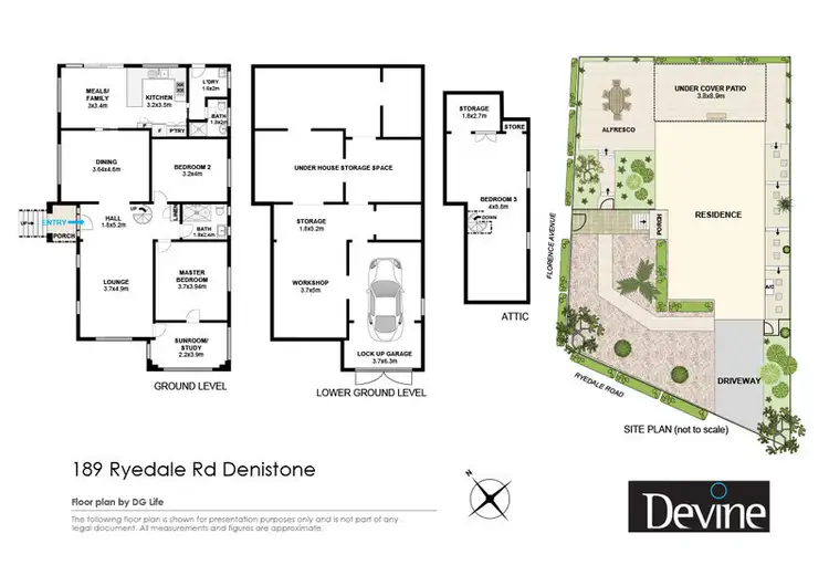 Floorplan of Homely house listing, 189 Ryedale Road, Denistone NSW 2114