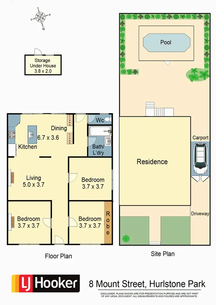 Floorplan of Homely house listing, 8 Mount Street, Hurlstone Park NSW 2193