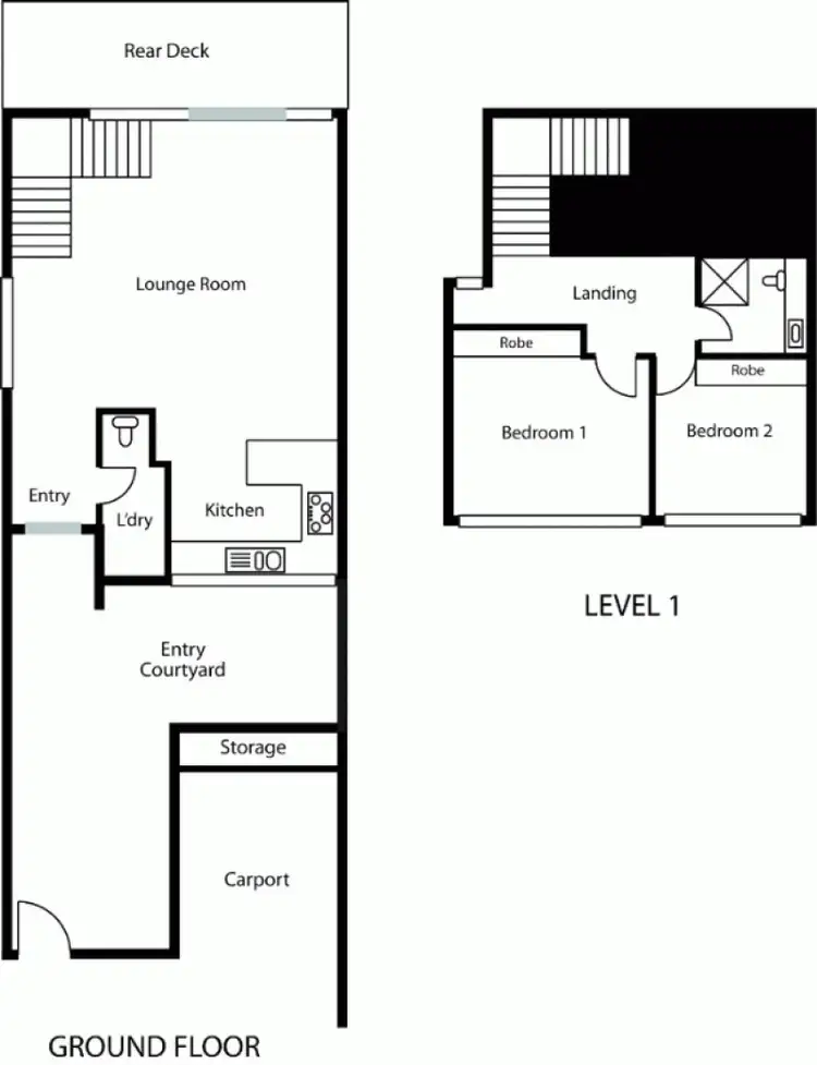 Floorplan of Homely townhouse listing, 19 MacLachlan Street, Holder ACT 2611