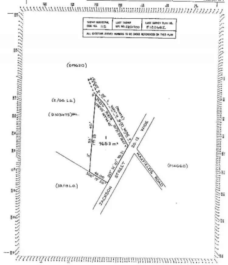 Floorplan of Homely land listing, 1 Maxfields Road, Franklin TAS 7113