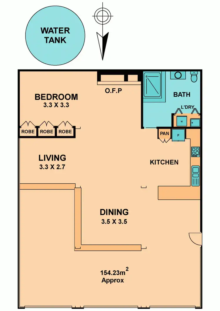 Floorplan of Homely house listing, 19A BADEN DRIVE, Heathcote Junction VIC 3758