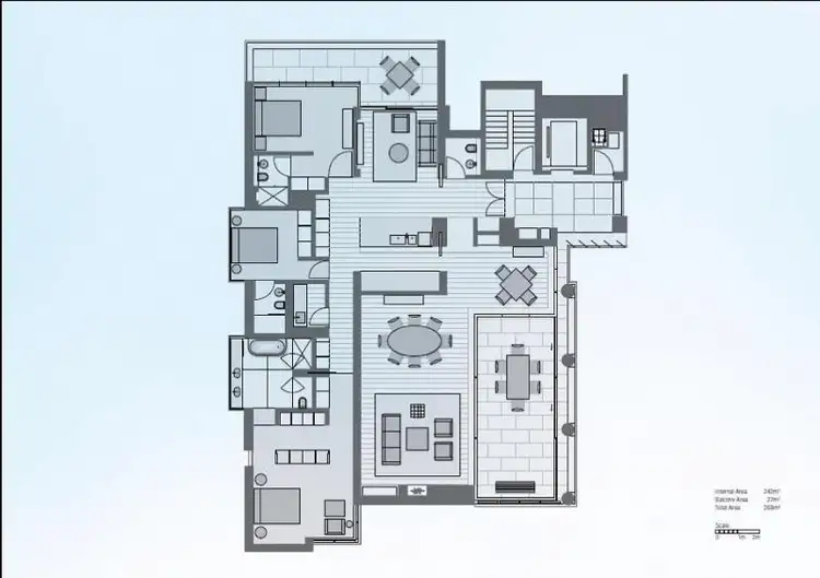 Floorplan of Homely apartment listing, 3/1 Onslow Avenue, Elizabeth Bay NSW 2011