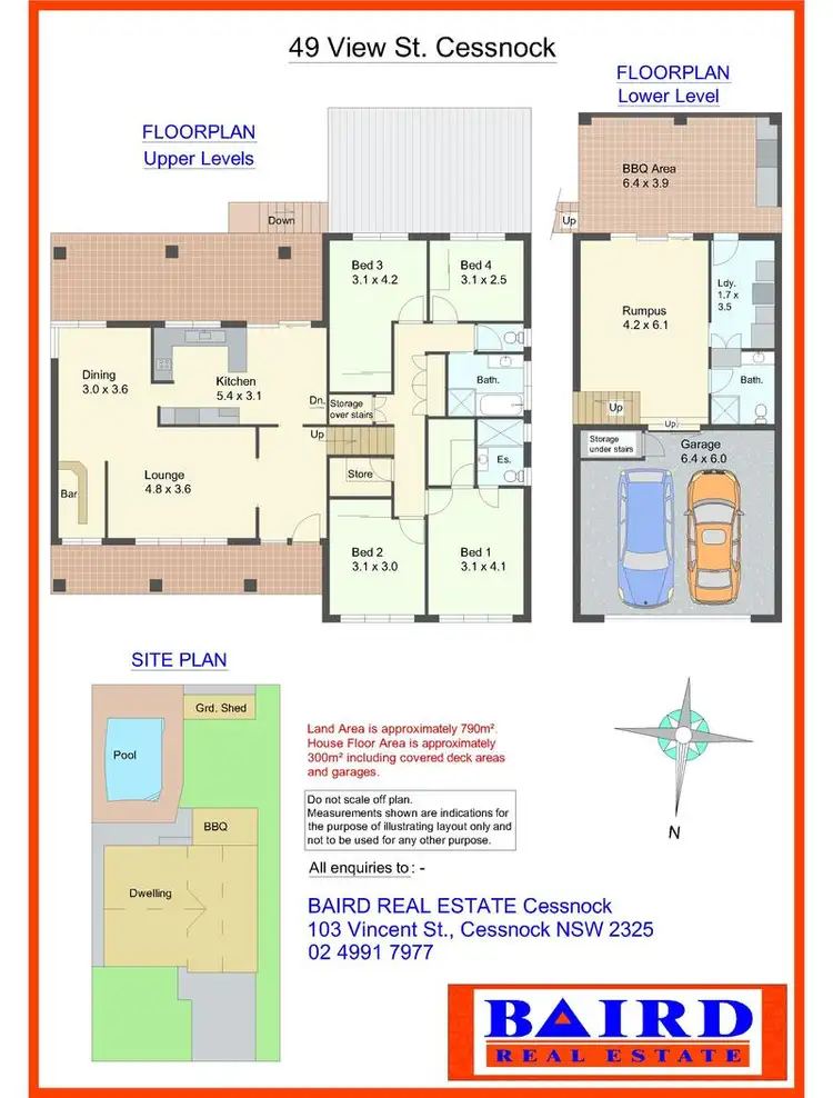 Floorplan of Homely house listing, 49 View Street, Cessnock NSW 2325