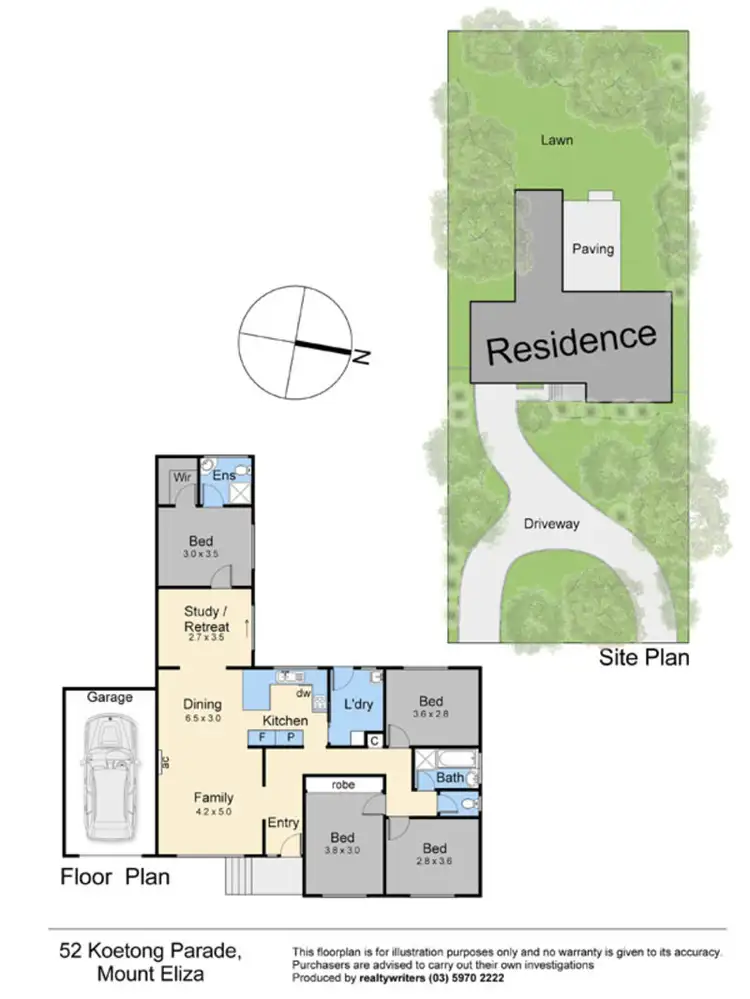 Floorplan of Homely house listing, 52 Koetong Parade, Mount Eliza VIC 3930