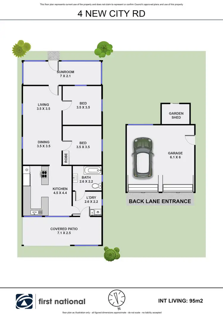 Floorplan of Homely house listing, 4 New City Road, Mullumbimby NSW 2482