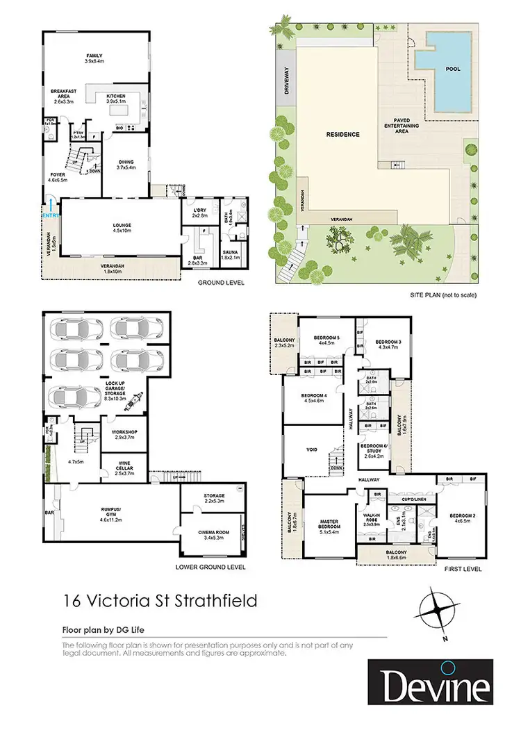 Floorplan of Homely house listing, 16 Victoria Street, Strathfield NSW 2135