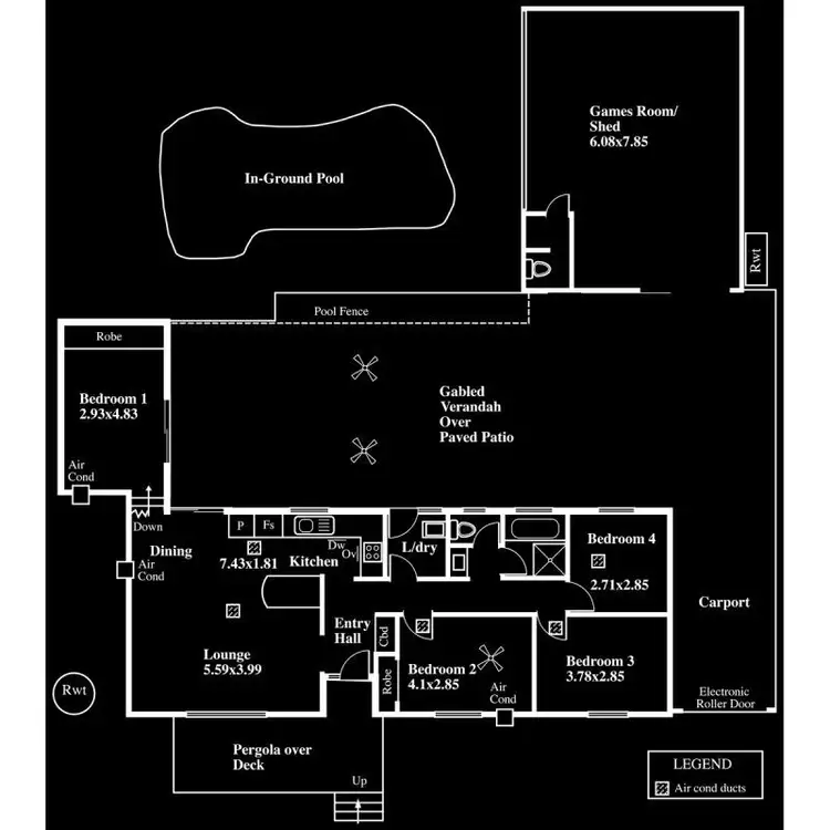 Floorplan of Homely house listing, 94 Wheatsheaf Road, Morphett Vale SA 5162