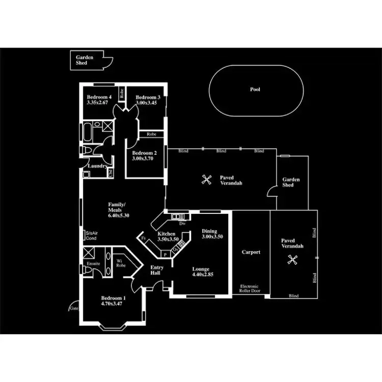 Floorplan of Homely house listing, 49 Gamay Drive, Old Reynella SA 5161