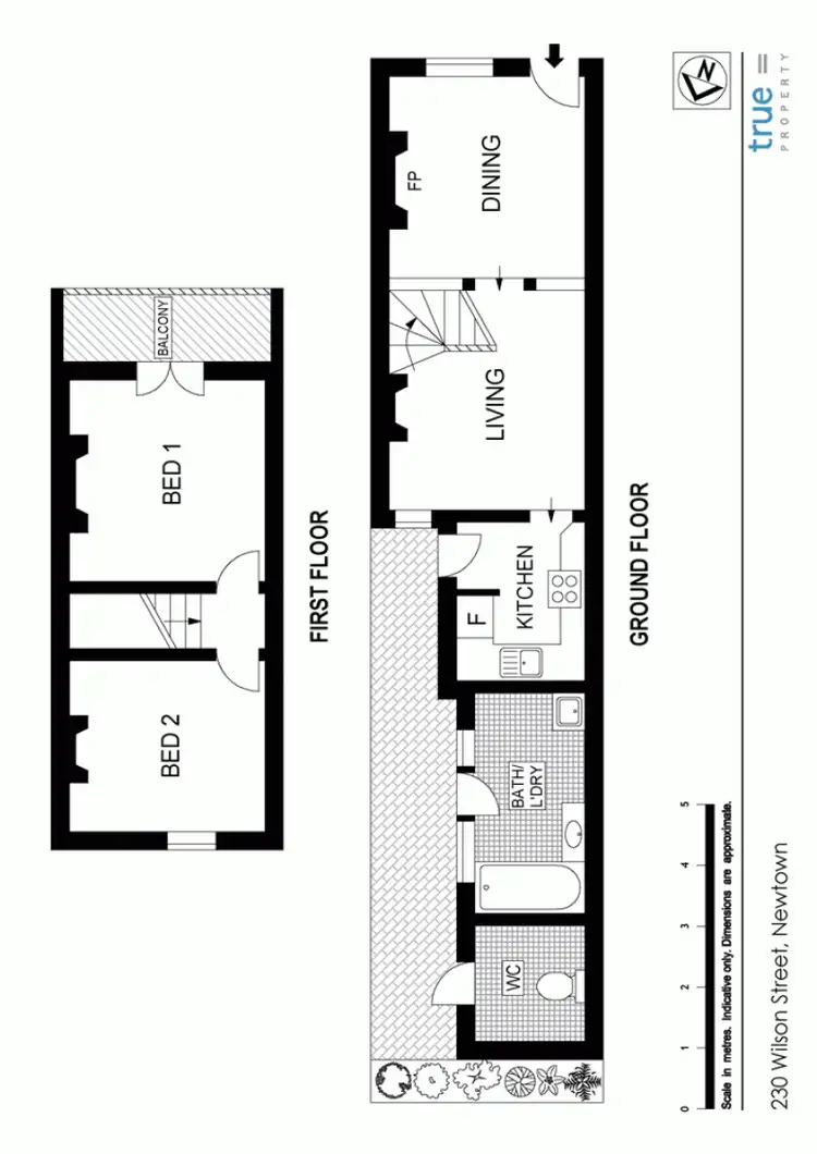 Floorplan of Homely house listing, 230 Wilson Street, Newtown NSW 2042
