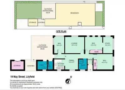 Floorplan of Homely house listing, 19 May Street, Lilyfield NSW 2040