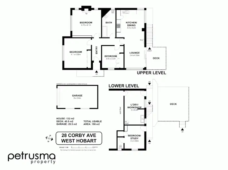 Floorplan of Homely house listing, 28 Corby Avenue, West Hobart TAS 7000