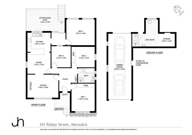 Floorplan of Homely house listing, 101 Robey Street, Maroubra NSW 2035