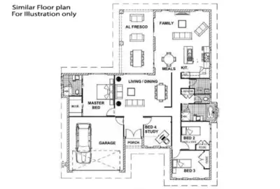 Floorplan of Homely house listing, 9 Meranti Street, Edmonton QLD 4869