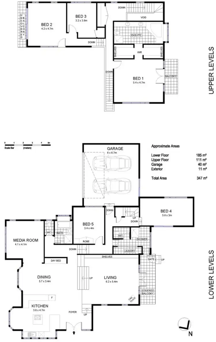 Floorplan of Homely house listing, 9 Tallowood Crescent, Byron Bay NSW 2481