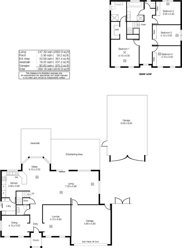 Floorplan of Homely house listing, 21 CORELLA AVENUE, Chandlers Hill SA 5159
