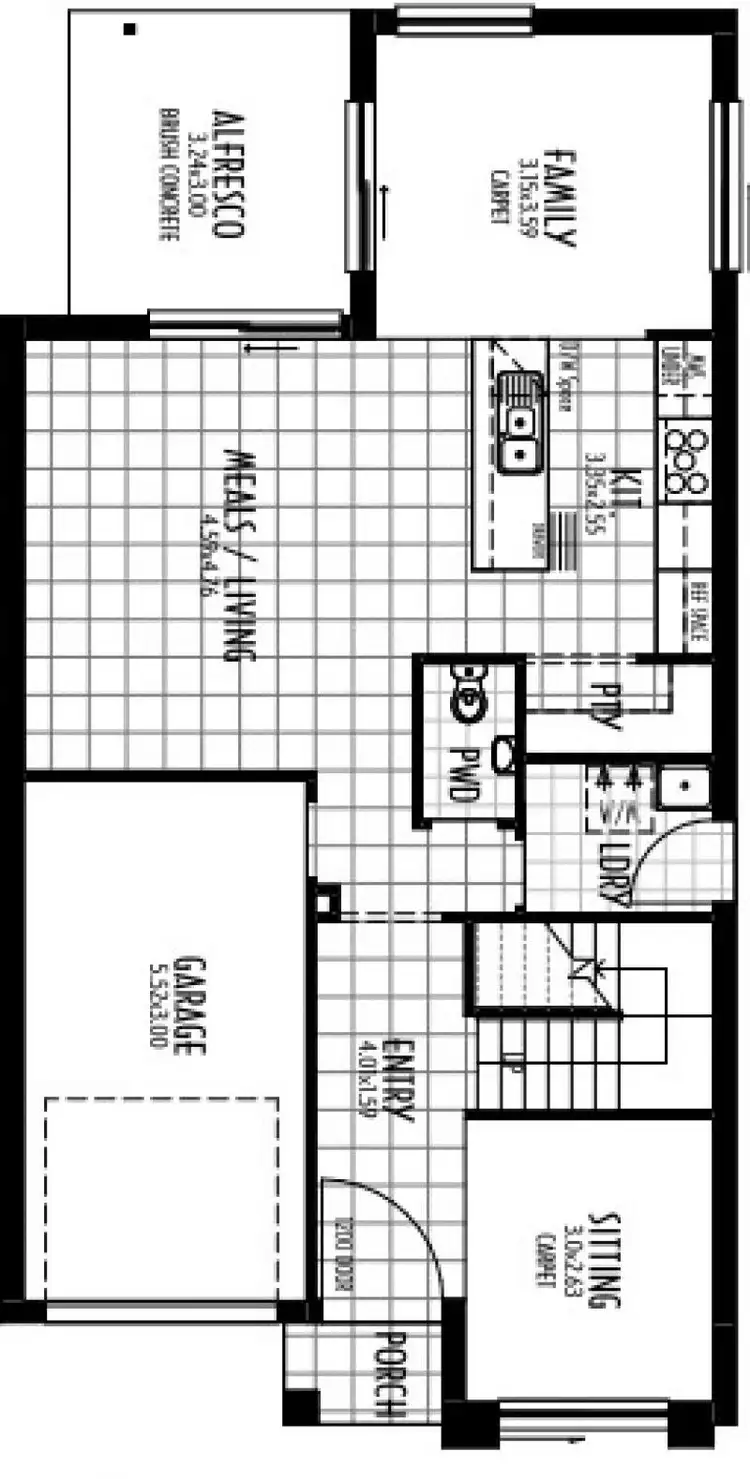 Floorplan of Homely house listing, Lot 41 Jardine Drive, Edmondson Park NSW 2174