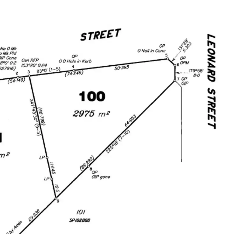 Floorplan of Homely land listing, 20 Wilkinson Street, Kewarra Beach QLD 4879