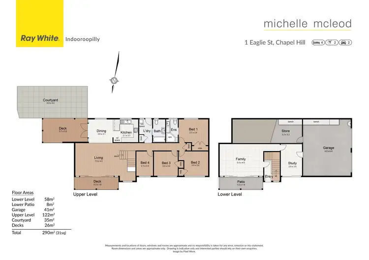 Floorplan of Homely house listing, 1 Eaglie Street, Chapel Hill QLD 4069