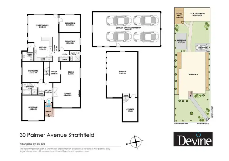 Floorplan of Homely house listing, 30 Palmer Avenue, Strathfield NSW 2135