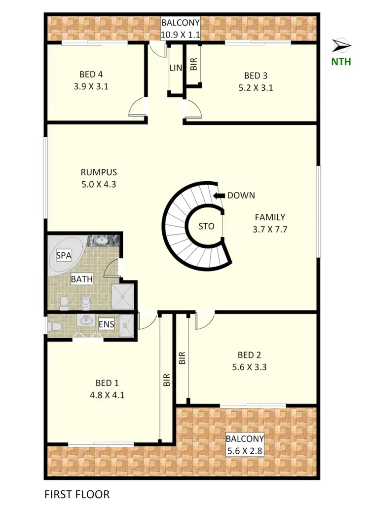Floorplan of Homely house listing, 10 Woodlands Road, Ashbury NSW 2193