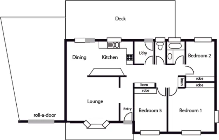Floorplan of Homely house listing, 28 Nelumbo Street, Rivett ACT 2611