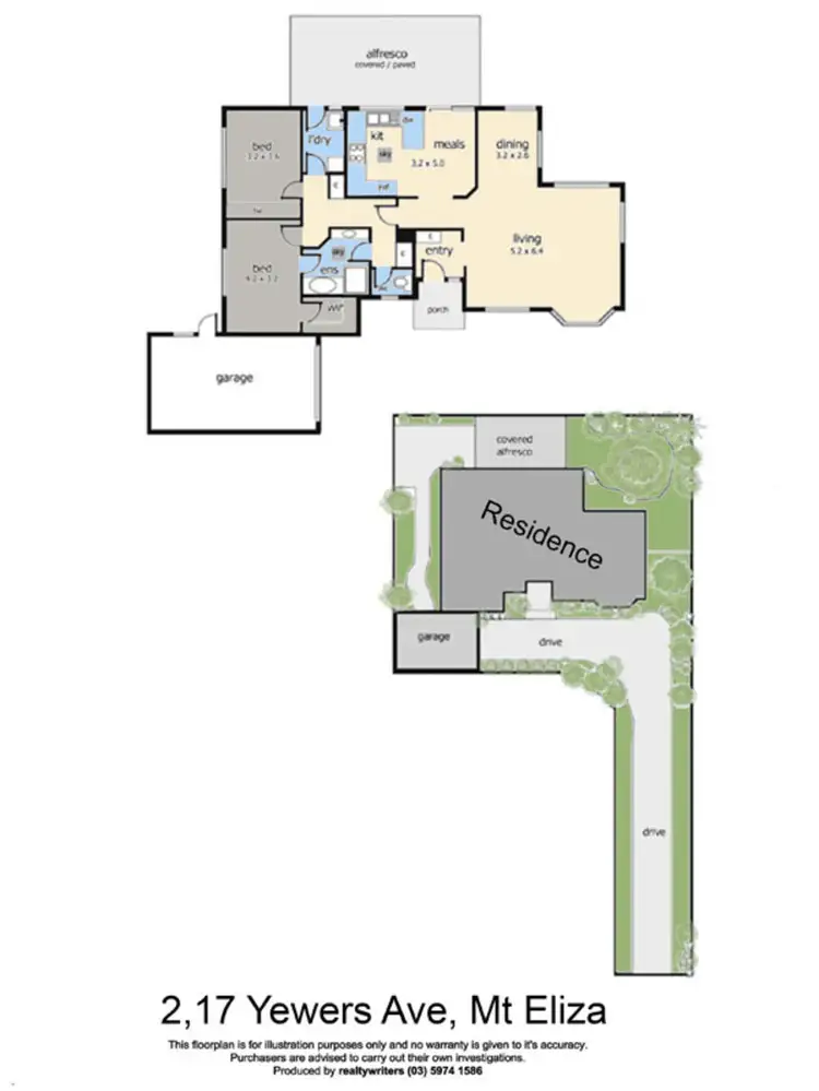Floorplan of Homely house listing, 2/17 Yewers Avenue, Mount Eliza VIC 3930