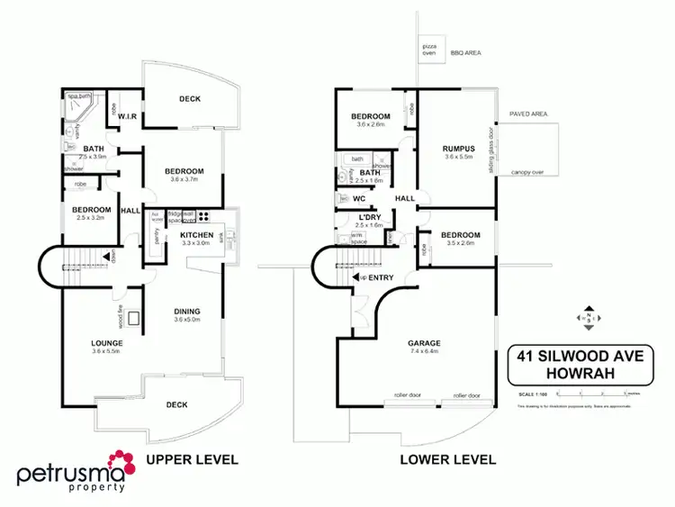 Floorplan of Homely house listing, 41 Silwood Avenue, Howrah TAS 7018