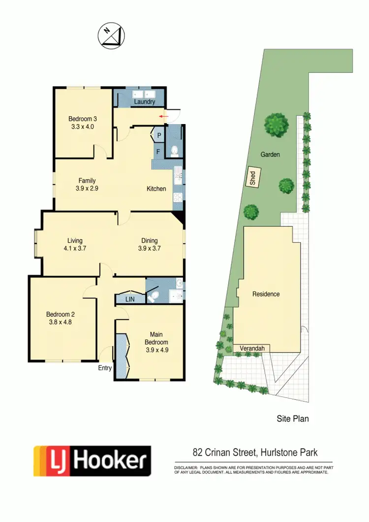 Floorplan of Homely house listing, 82 Crinan Street, Hurlstone Park NSW 2193