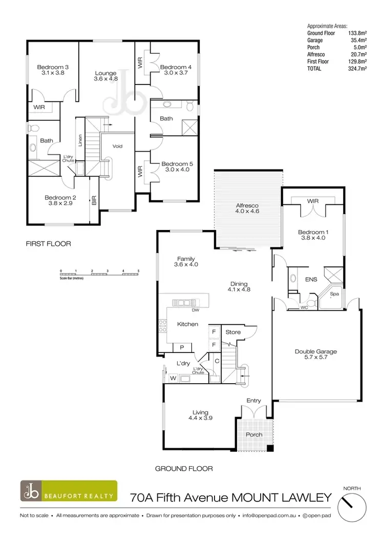Floorplan of Homely house listing, 70A Fifth Avenue, Mount Lawley WA 6050