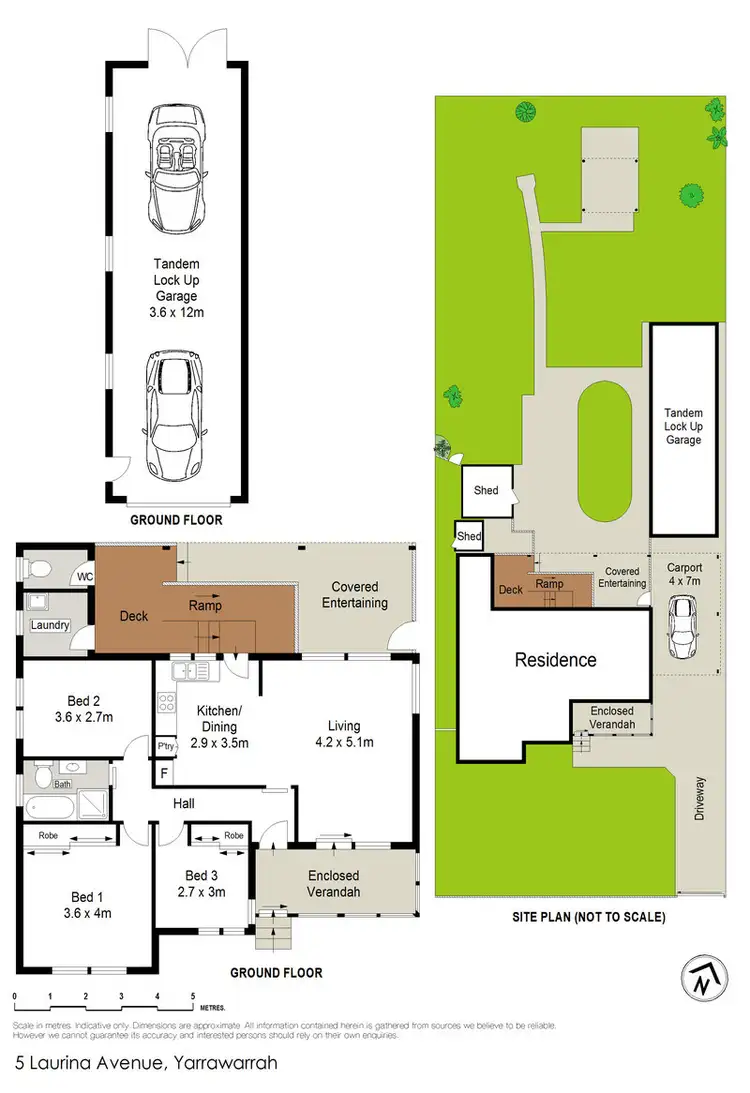 Floorplan of Homely house listing, 5 Laurina Avenue, Yarrawarrah NSW 2233
