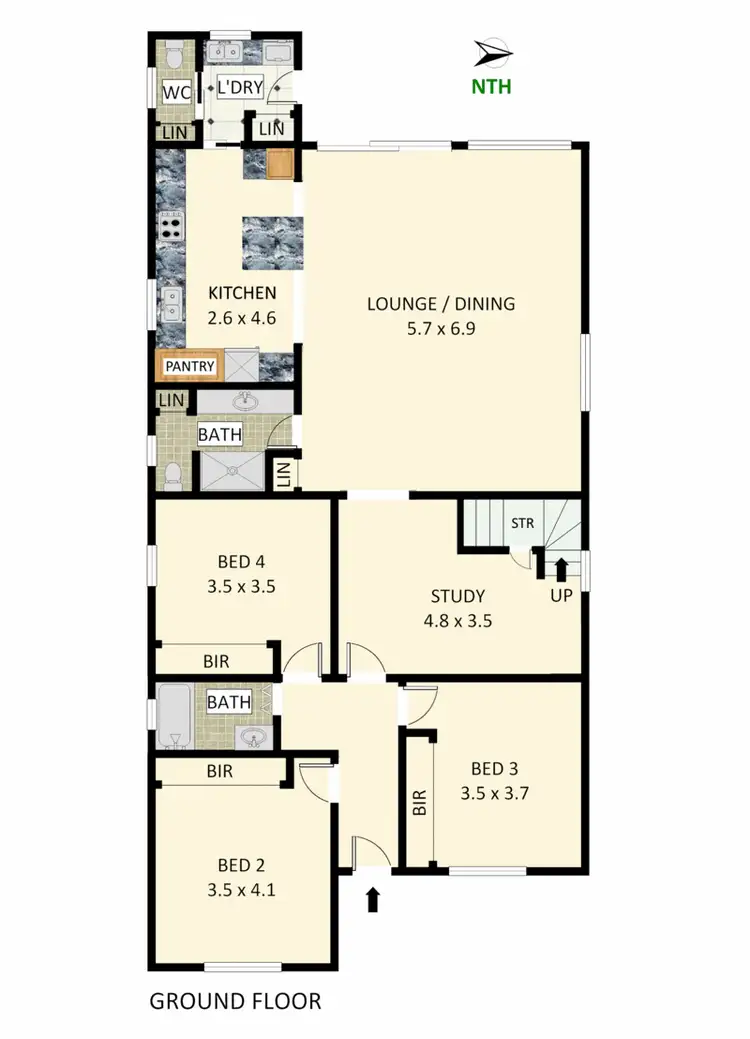 Floorplan of Homely house listing, 15 Ettrick Street, Ashbury NSW 2193