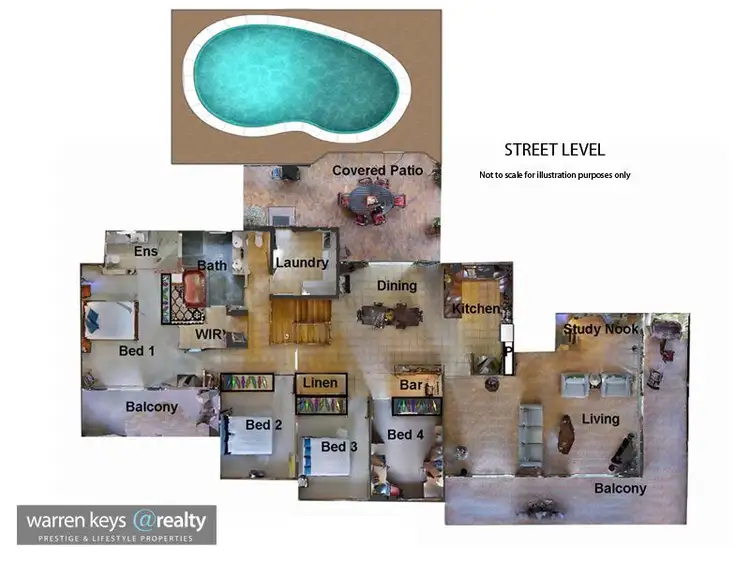 Floorplan of Homely house listing, 69 NOLAN STREET, Whitfield QLD 4870
