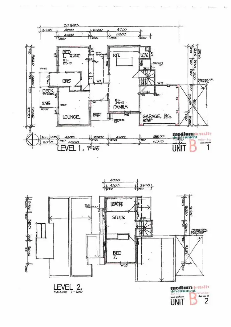 Floorplan of Homely townhouse listing, 2/11 Dalton Street, Nelson Bay NSW 2315