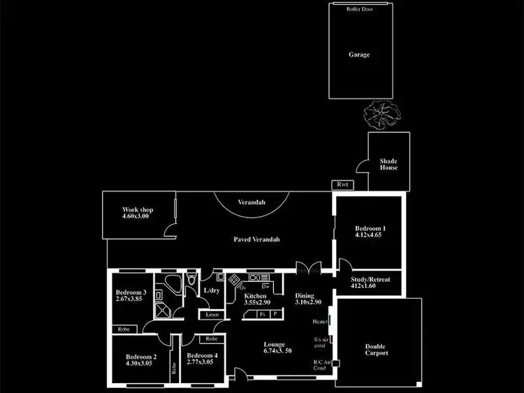 Floorplan of Homely house listing, 42 Powell Place, Morphett Vale SA 5162