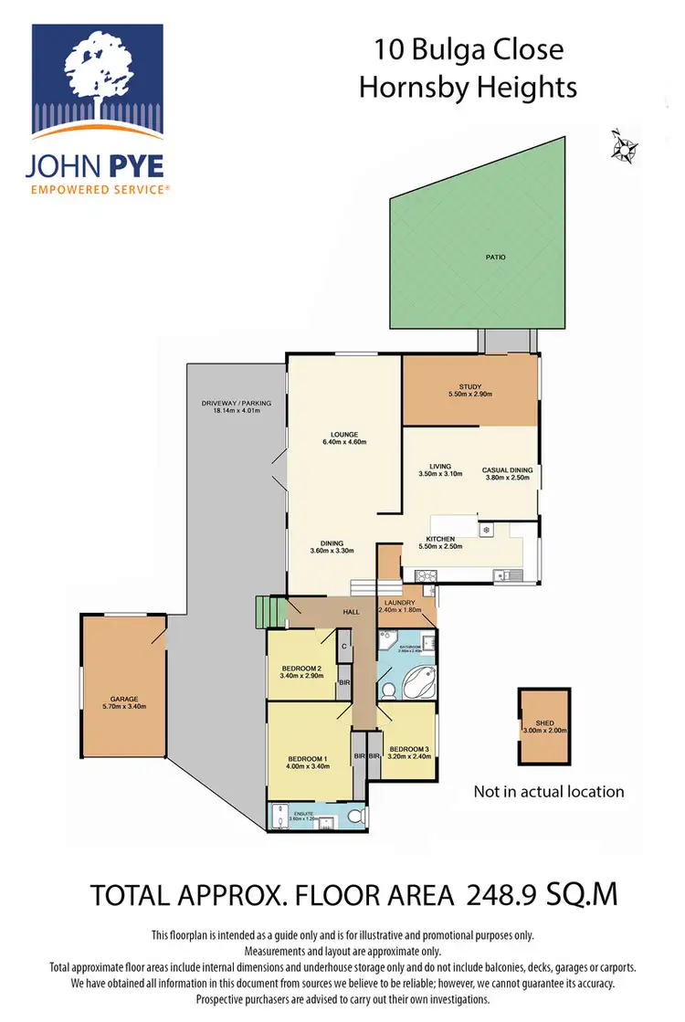 Floorplan of Homely house listing, 10 Bulga Close, Hornsby Heights NSW 2077