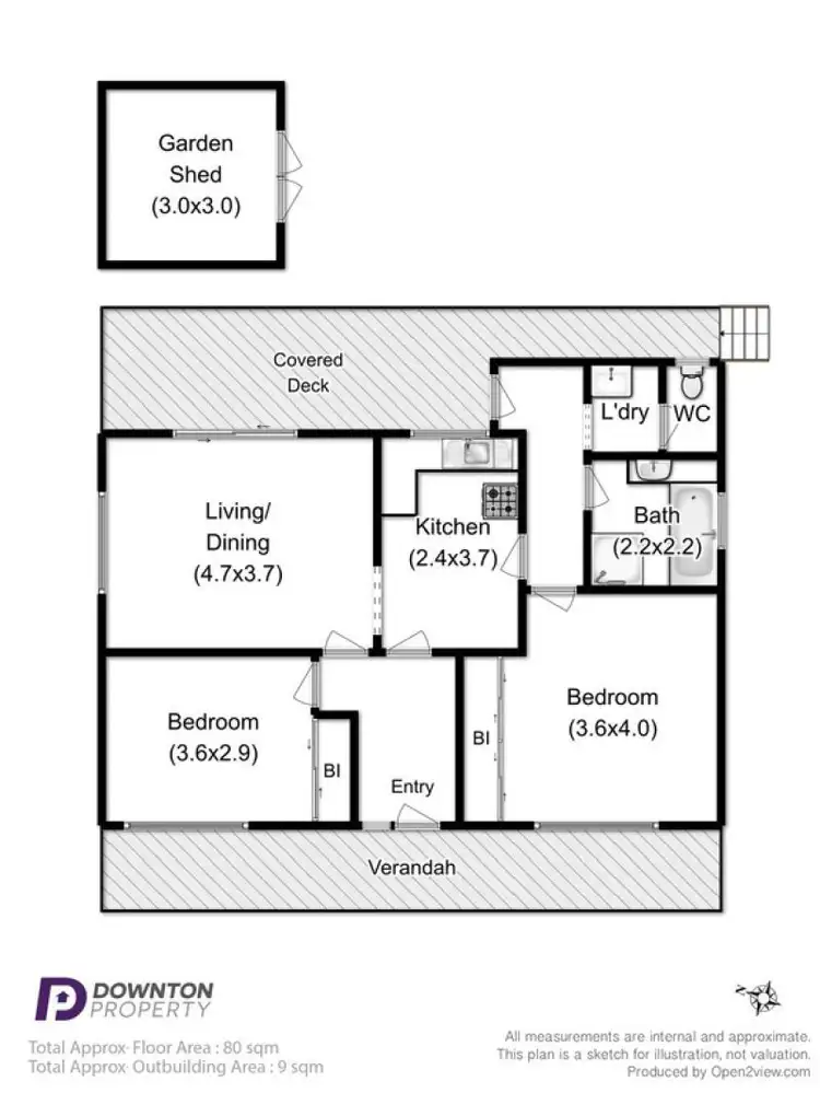 Floorplan of Homely house listing, 131 Springfield Avenue, West Moonah TAS 7009