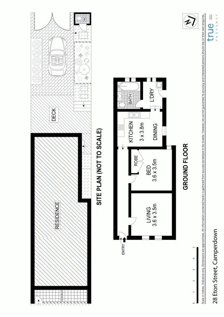 Floorplan of Homely house listing, 28 Eton Street, Camperdown NSW 2050